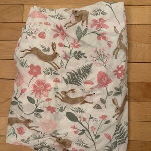 Floral Crib Sheet